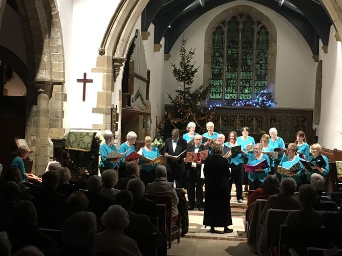 Village Harmony singing at Clarborough Church